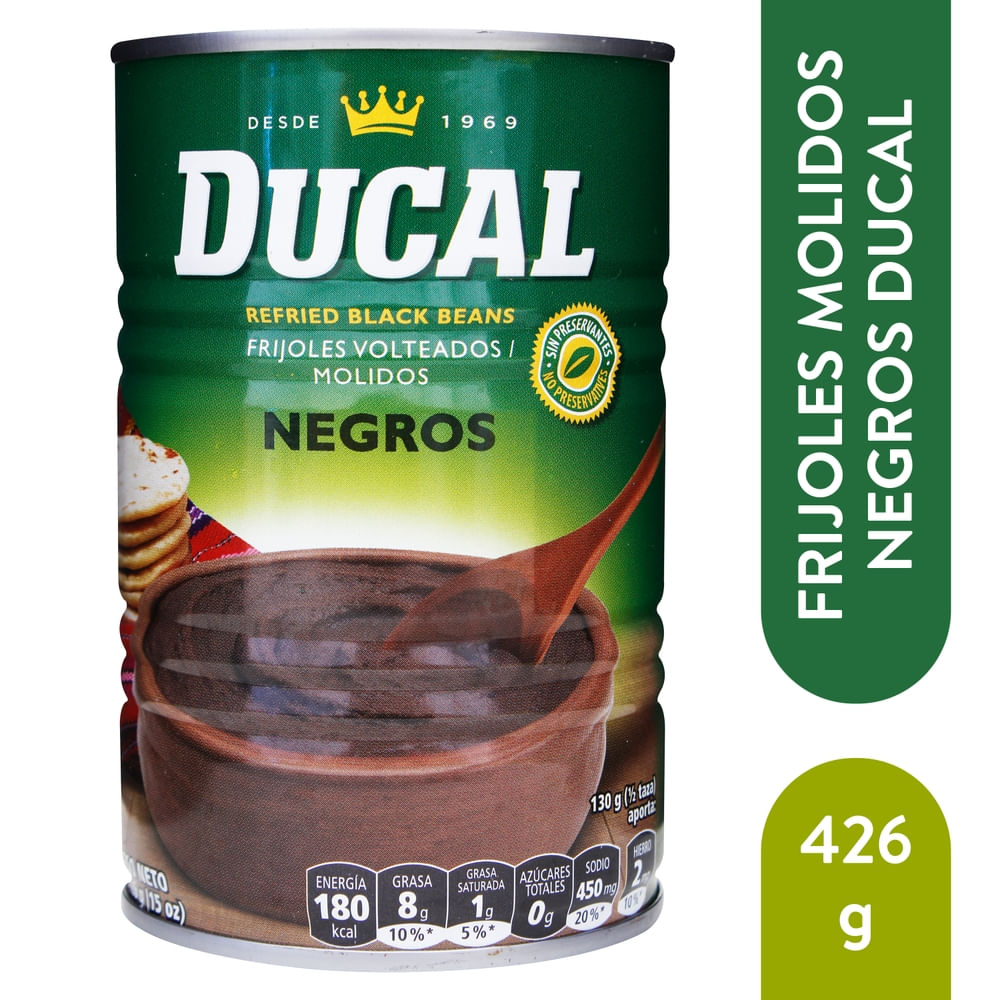 Frijoles Volteados Negros Ducal