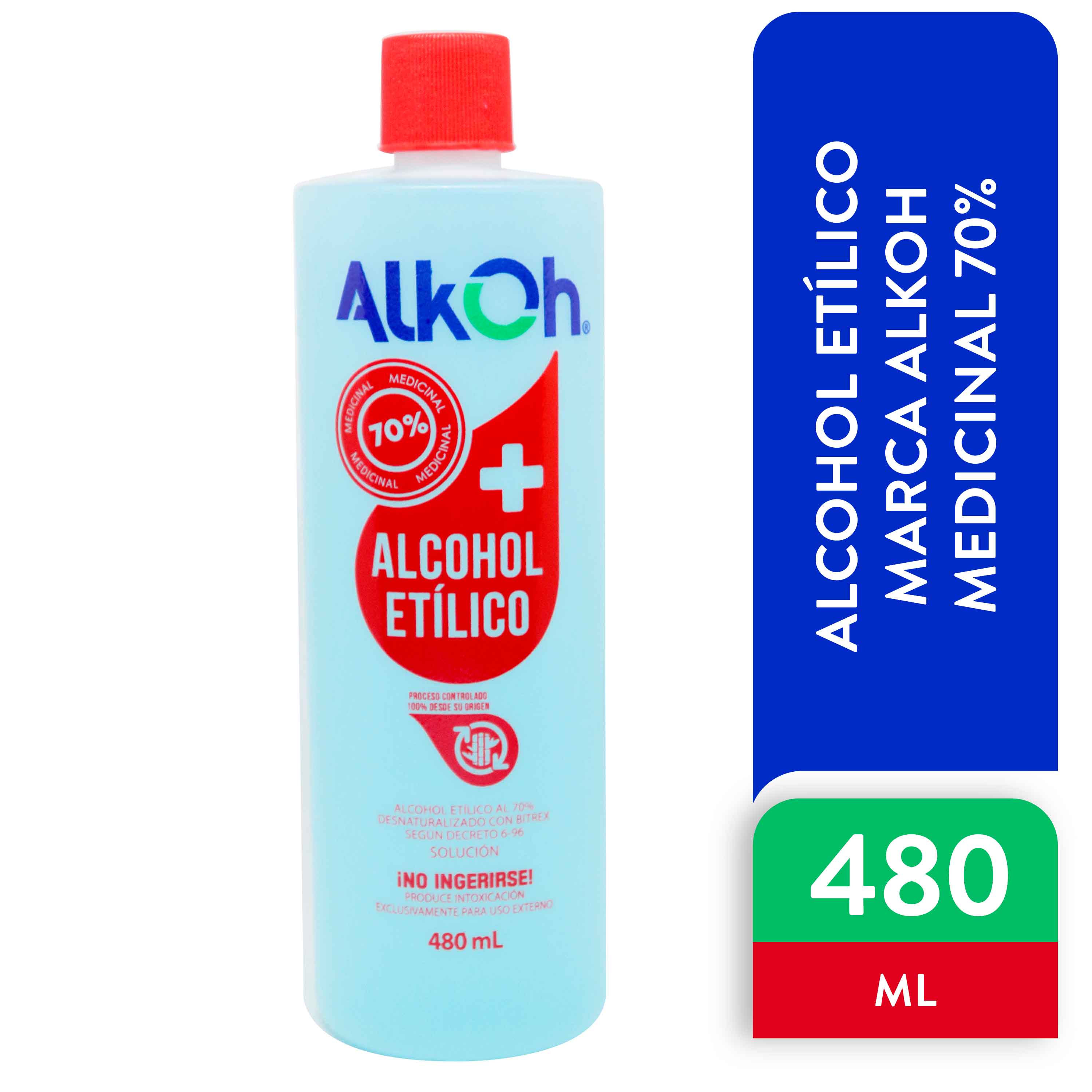 Alcohol Etílico 70% Alkoh