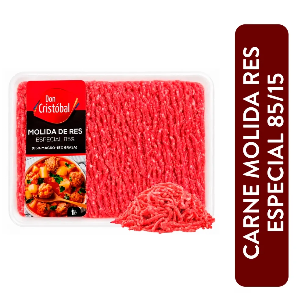 Carne Molida de Res Don Cristóbal
