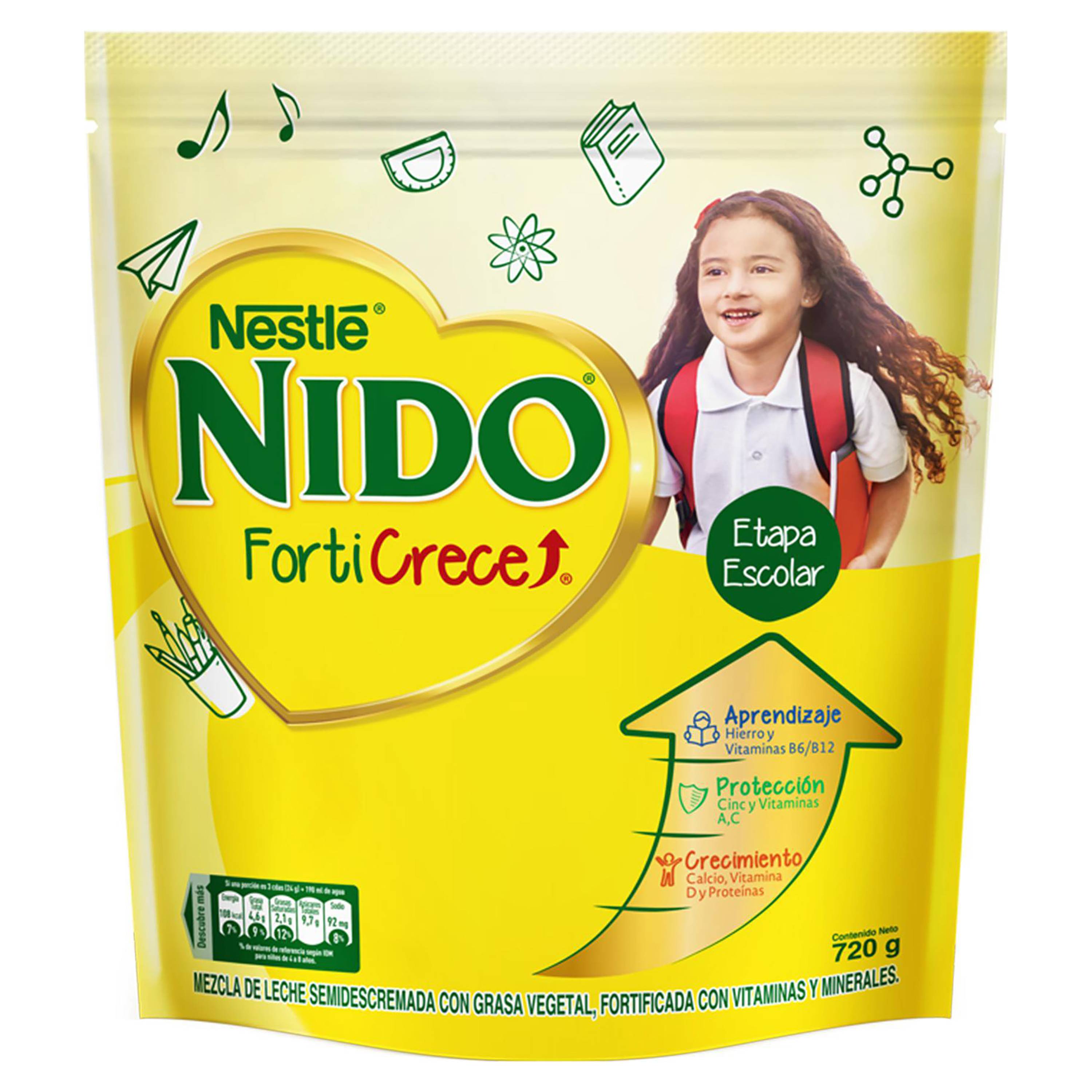 Leche en Polvo Nido Forticrece